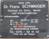 Dr. Franz Schwaiger