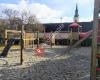 Kleine Kinder Spielplatz der Stadtgemeinde Bruck an der Mur