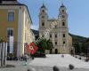 Mondsee Marktplatz mit Basilika