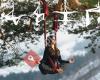 Schwerelos - Aerial Yoga mit Julia